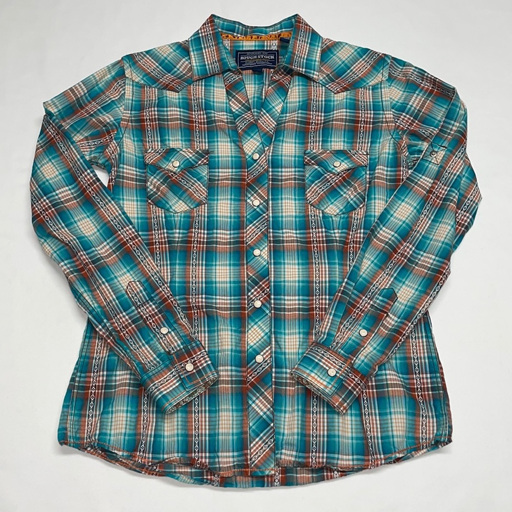 Panhandle Slim Rough Stock Pearl Snap Button Down